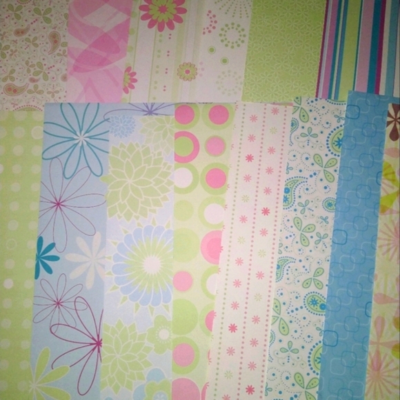 Colorful Patterned Scrapbook Paper - Picture 7 of 7